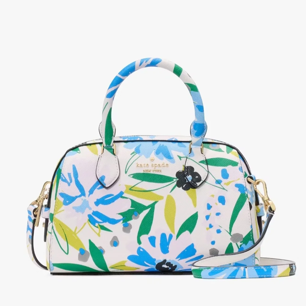 KATE SPADE Madison Floral Small Dolly Duffle - Picture 4 of 4